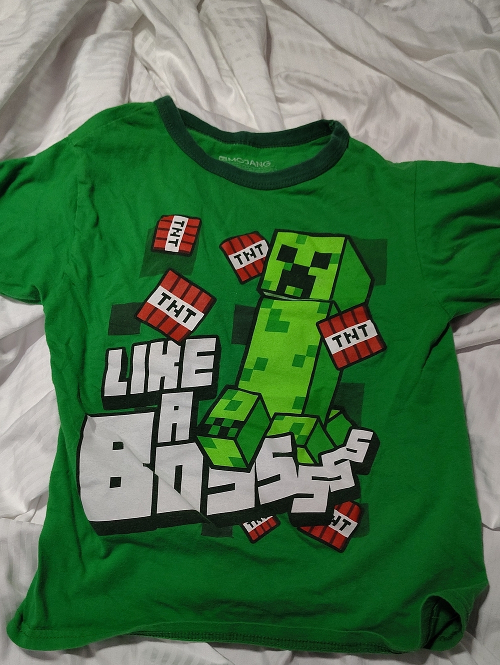M Minecraft Shirt $8